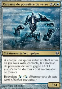 Carcasse de poussière de verre - 