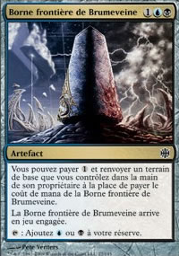 Borne frontière de Brumeveine - 