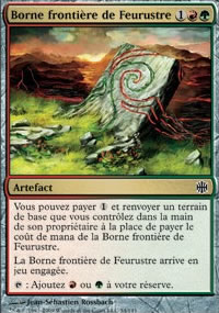 Borne frontière de Feurustre - 