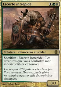 Escorte intrépide - 