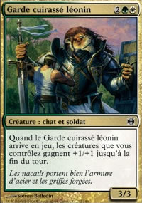 Garde cuirassé léonin - 