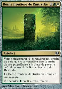 Borne frontière de Rustrerbe - 
