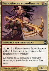 Franc-tireuse étourdissante - 