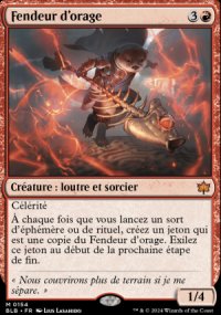 Fendeur d'orage - Bloomburrow