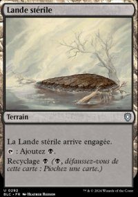 Lande strile - Bloomburrow Commander Decks
