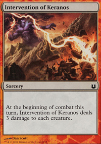 Intervention de Kéranos - Born of the Gods Challenge Deck : Battle the Horde