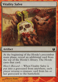 Onguent de vitalité - Born of the Gods Challenge Deck : Battle the Horde