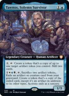 Tawnos, Solemn Survivor - The Brothers' War Commander Decks