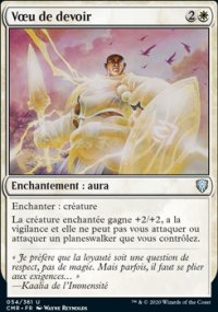 Vœu de devoir - 
