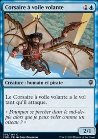 Corsaire à voile volante - 