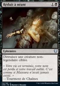 Réduit à néant - 