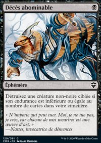 Décès abominable - 