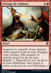 Présage de trahison - 