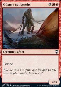 Géante ratisseciel - 