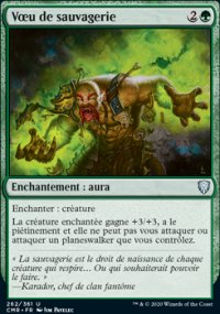 Vœu de sauvagerie - 