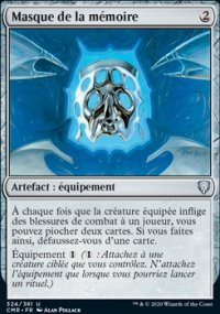 Masque de la mémoire - 