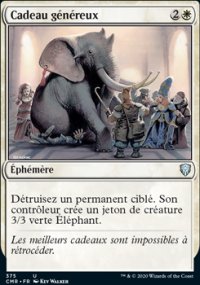 Cadeau généreux - 