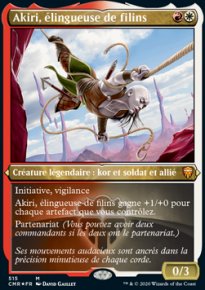 Akiri, élingueuse de filins - 