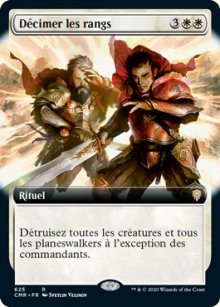 Décimer les rangs - 