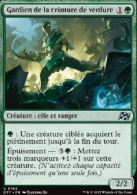 Gardien de la ceinture de verdure - Aetherdrift
