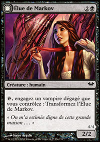 Élue de Markov<br>Servante de Markov