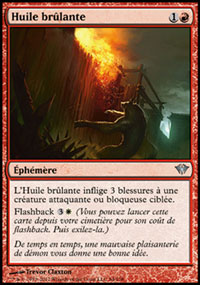 Huile brûlante - 