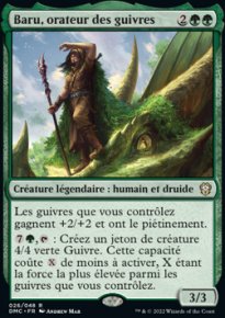 Baru, orateur des guivres - 