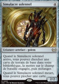 Simulacre solennel - Duskmourn House of Horrors: Commander Decks