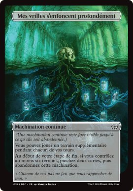 Mes vrilles s'enfoncent profondment - Duskmourn House of Horrors: Commander Decks