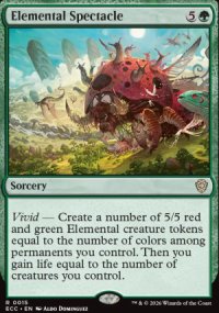 Elemental Spectacle - Lorwyn Eclipsed Commander Decks