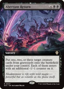 Aberrant Return - Lorwyn Eclipsed Commander Decks