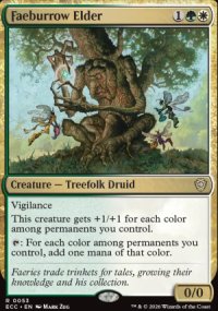 Faeburrow Elder - Lorwyn Eclipsed Commander Decks