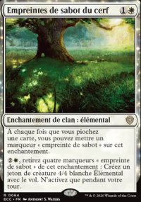 Empreintes de sabot du cerf - Lorwyn Eclipsed Commander Decks