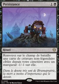 Persistance - Lorwyn Eclipsed Commander Decks