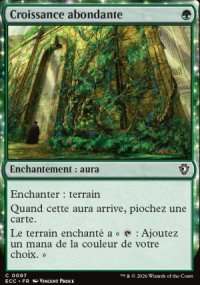 Croissance abondante - Lorwyn Eclipsed Commander Decks