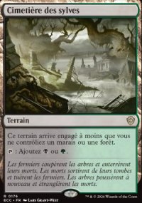 Cimeti�re des sylves - Lorwyn Eclipsed Commander Decks
