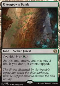 Overgrown Tomb - Lorwyn Eclipsed