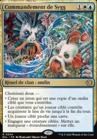 Commandement de Sygg - Lorwyn Eclipsed