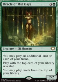 Oracle of Mul Daya - Edge of Eternities Commander Decks