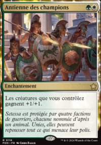 Antienne des champions - Foundations