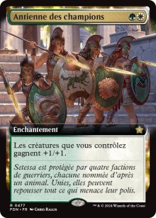 Antienne des champions - Foundations