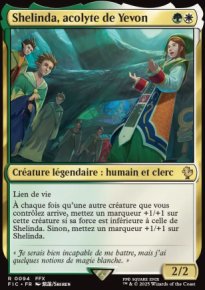 Shelinda, acolyte de Yevon - Final Fantasy Commander Decks