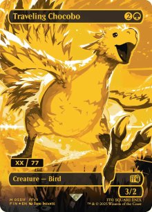 Chocobo voyageur - Final Fantasy