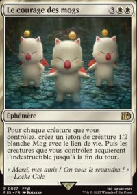 Le courage des mogs - Final Fantasy