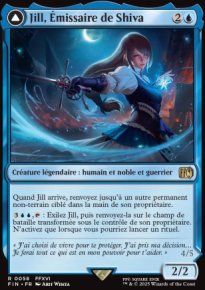Jill, Emissaire de Shiva<br>Shiva, Primordiale de la glace