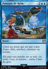 Peinture de Relm - Final Fantasy
