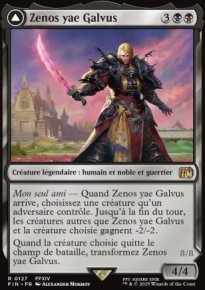 Zenos yae Galvus<br>Shinryu, rival transcendant