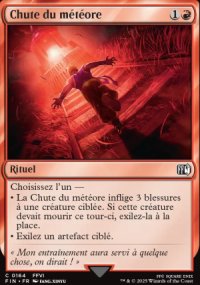 Chute du météore - Final Fantasy