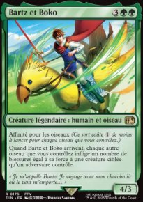Bartz et Boko - Final Fantasy