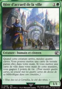 Hôte d'accueil de la ville - Final Fantasy